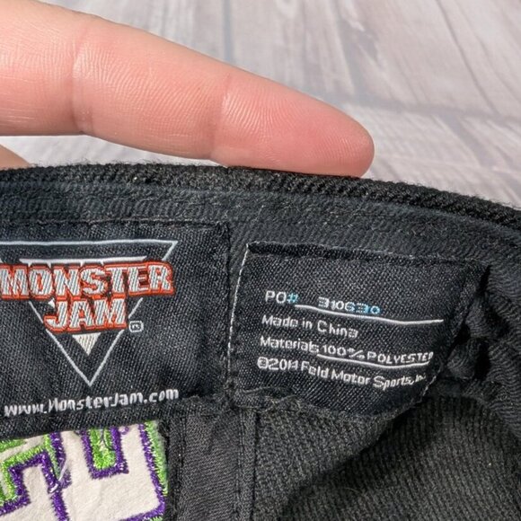 Monster Jam Grave Digger Truck Vintage Embroidered Snapback Hat Cap - Picture 6 of 7
